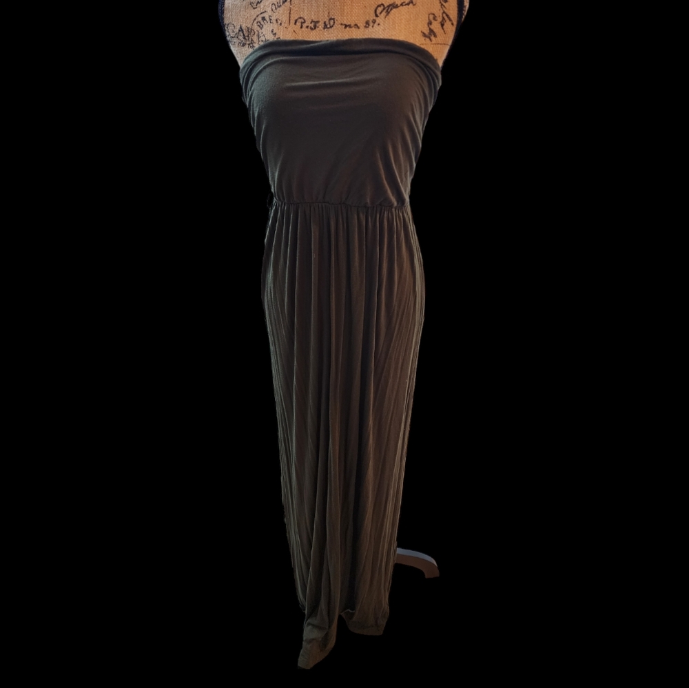 women's forest green dress size medium